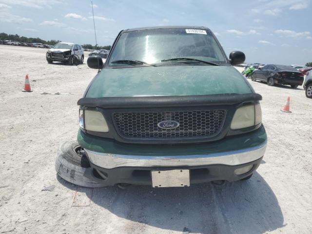 1FTRW08612KE18847 - 2002 FORD F150 SUPERCREW GREEN photo 5