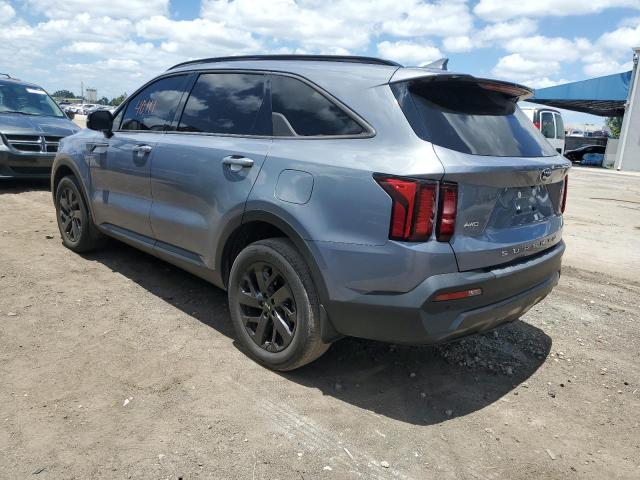 5XYRLDLC9MG048866 - 2021 KIA SORENTO S BLUE photo 2