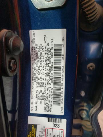 5TEJU62N17Z423443 - 2007 TOYOTA TACOMA DOUBLE CAB PRERUNNER BLUE photo 12