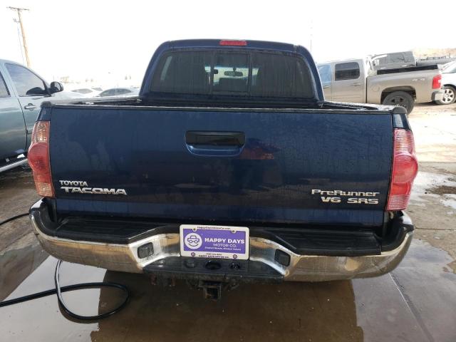 5TEJU62N17Z423443 - 2007 TOYOTA TACOMA DOUBLE CAB PRERUNNER BLUE photo 6