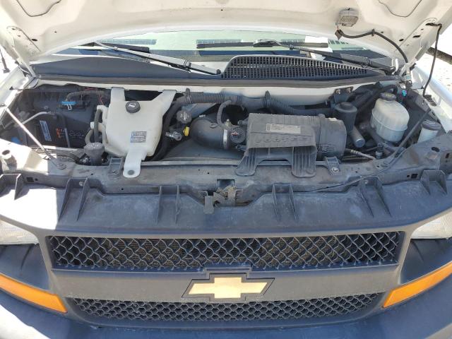 1GCSGAFX5E1183718 - 2014 CHEVROLET EXPRESS G1 WHITE photo 11