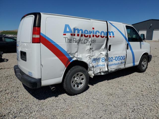 1GCSGAFX5E1183718 - 2014 CHEVROLET EXPRESS G1 WHITE photo 3