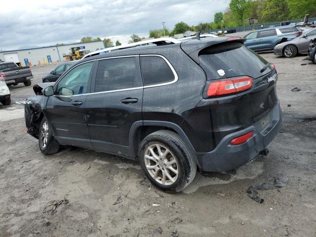 1C4PJLCB6EW245626 - 2014 JEEP CHEROKEE LATITUDE BLACK photo 2