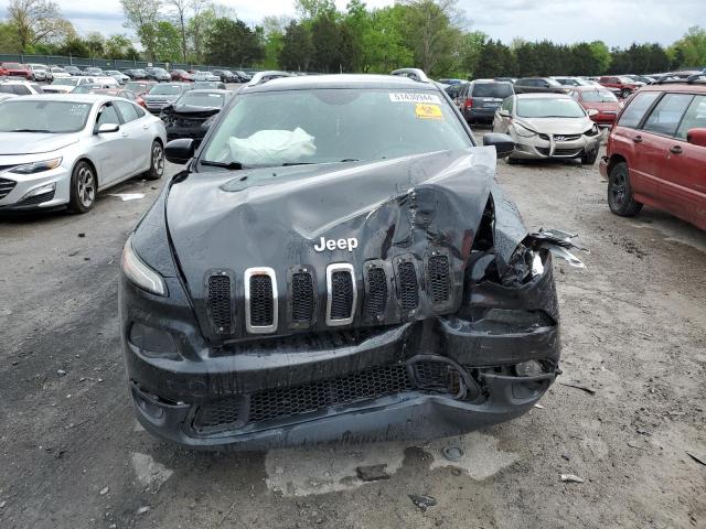 1C4PJLCB6EW245626 - 2014 JEEP CHEROKEE LATITUDE BLACK photo 5