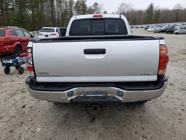 5TEUX42N17Z361244 - 2007 TOYOTA TACOMA ACCESS CAB SILVER photo 6