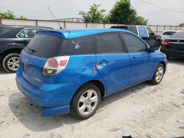 2T1KR32EX8C701011 - 2008 TOYOTA COROLLA MA XR BLUE photo 3