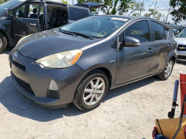 JTDKDTB32D1542660 - 2013 TOYOTA PRIUS C GRAY photo 1