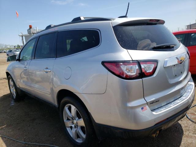 1GNKRJKDXGJ298170 - 2016 CHEVROLET TRAVERSE LTZ SILVER photo 2