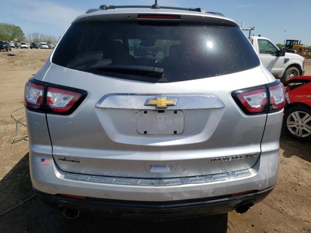 1GNKRJKDXGJ298170 - 2016 CHEVROLET TRAVERSE LTZ SILVER photo 6