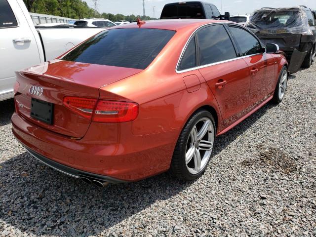 WAUKGAFL7DA150034 - 2013 AUDI S4 PRESTIGE ORANGE photo 3