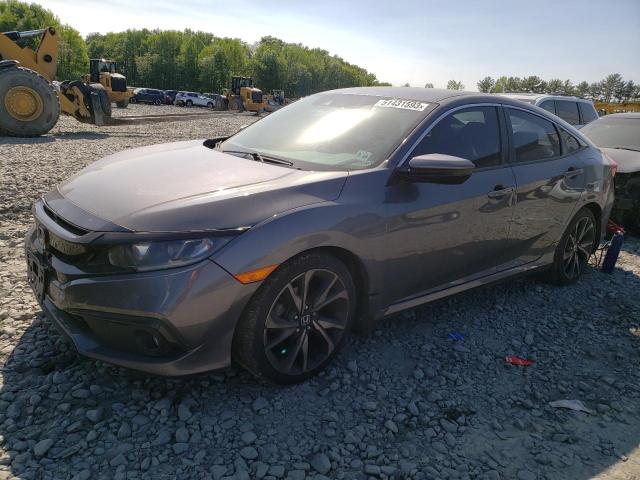 2HGFC2F81KH528317 - 2019 HONDA CIVIC SPORT 灰色 照片 1