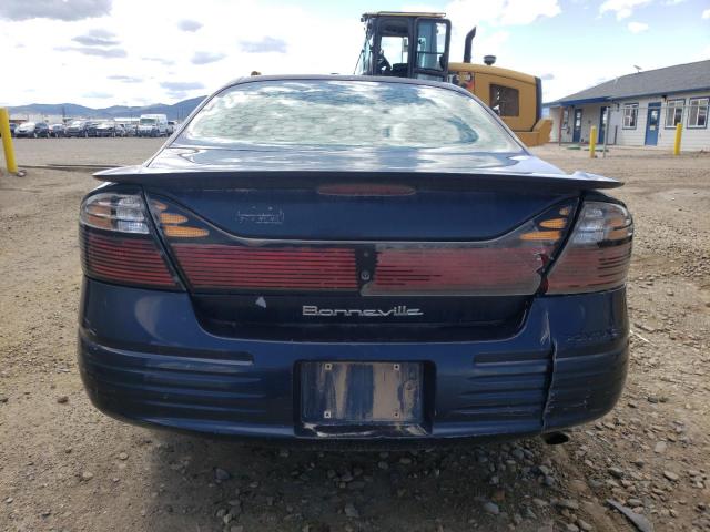 1G2HX52KX34106516 - 2003 PONTIAC BONNEVILLE SE BLUE photo 6