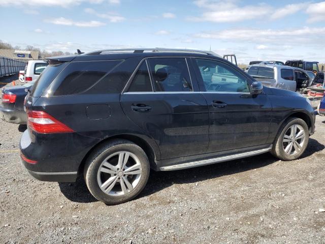 4JGDA5HB0FA469587 - 2015 MERCEDES-BENZ ML 350 4MATIC BLACK photo 3