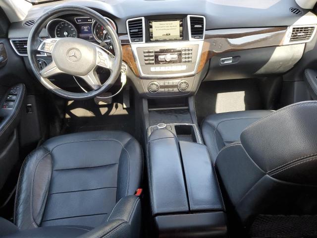 4JGDA5HB0FA469587 - 2015 MERCEDES-BENZ ML 350 4MATIC BLACK photo 8
