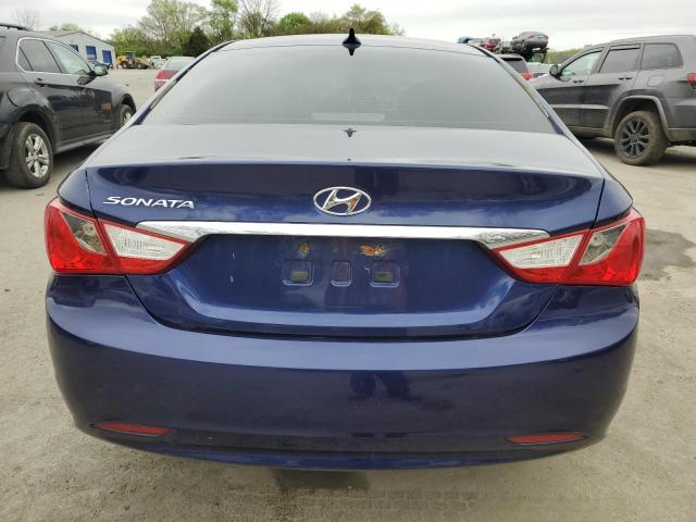 5NPEB4AC7CH333349 - 2012 HYUNDAI SONATA GLS BLUE photo 6