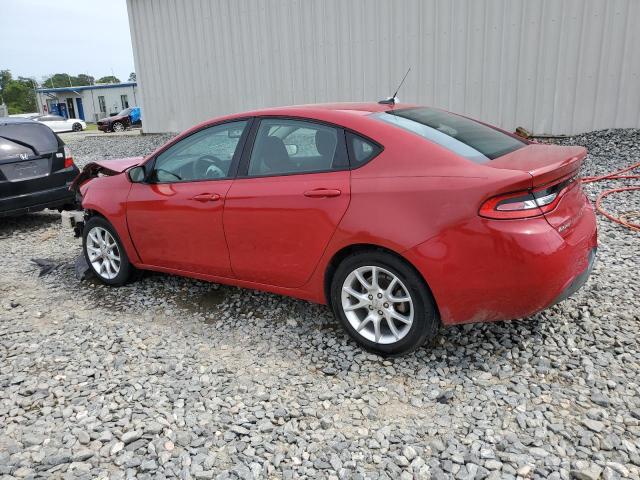 1C3CDFBBXED740503 - 2014 DODGE DART SXT RED photo 2