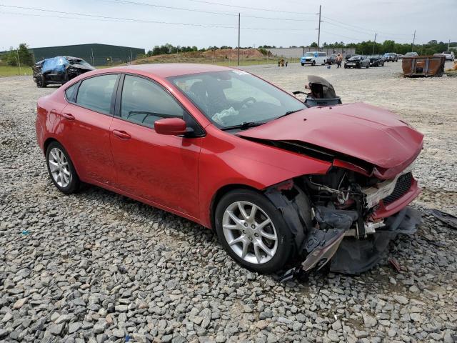 1C3CDFBBXED740503 - 2014 DODGE DART SXT RED photo 4