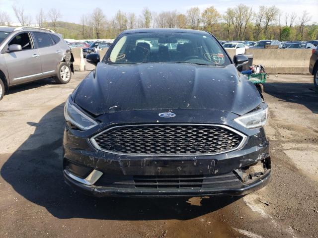 3FA6P0LU4JR157901 - 2018 FORD FUSION SE HYBRID BLACK photo 5