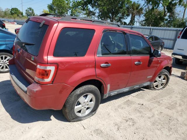 1FMCU03188KA83369 - 2008 FORD ESCAPE XLT MAROON photo 3