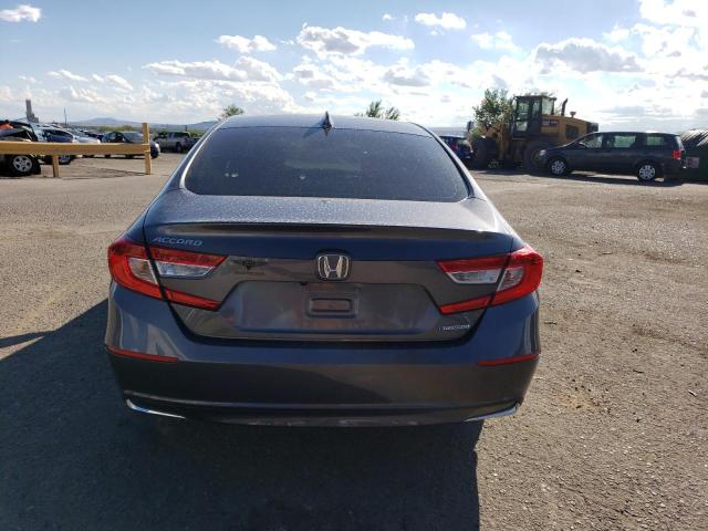 1HGCV3F14KA002851 - 2019 HONDA ACCORD HYBRID GRAY photo 6