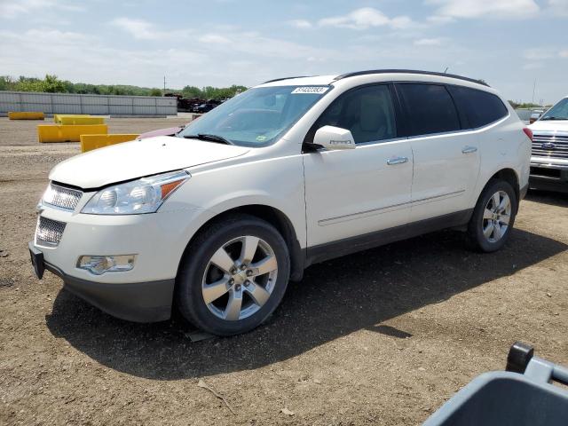 1GNKVLED4CJ238009 - 2012 CHEVROLET TRAVERSE LTZ WHITE photo 1