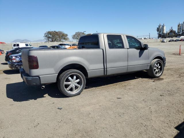 1FTPW12507KB12551 - 2007 FORD F150 SUPERCREW GRAY photo 3