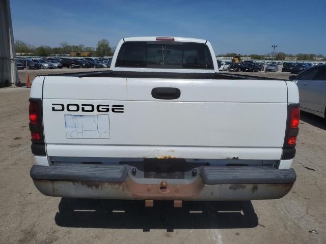 1B7HC16X31S232926 - 2001 DODGE RAM 1500 WHITE photo 6