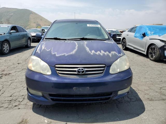 1NXBR32E64Z222710 - 2004 TOYOTA COROLLA CE BLUE photo 5