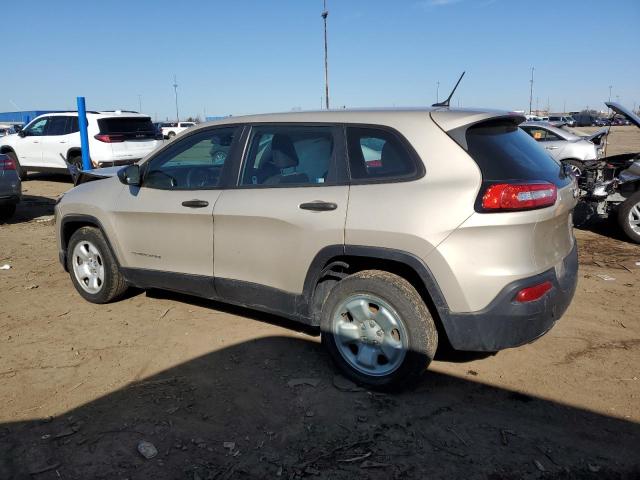 1C4PJLAB5FW597309 - 2015 JEEP CHEROKEE SPORT 金色 照片 2