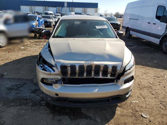 1C4PJLAB5FW597309 - 2015 JEEP CHEROKEE SPORT 金色 照片 5