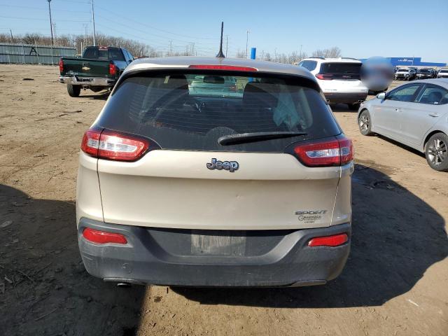 1C4PJLAB5FW597309 - 2015 JEEP CHEROKEE SPORT 金色 照片 6