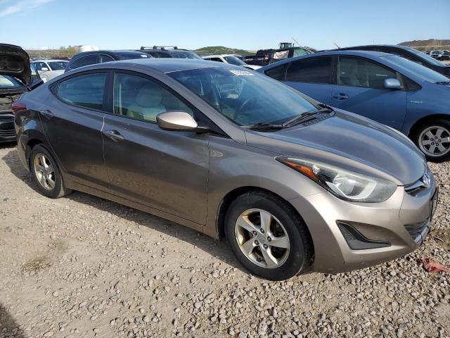 5NPDH4AE3EH460307 - 2014 HYUNDAI ELANTRA SE SILVER photo 4