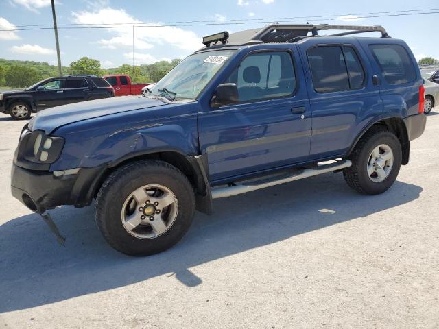 5N1ED28T33C688627 - 2003 NISSAN XTERRA XE BLUE photo 1