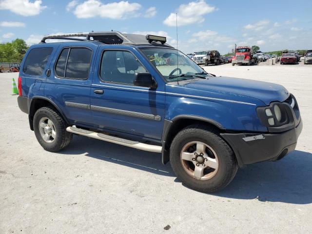 5N1ED28T33C688627 - 2003 NISSAN XTERRA XE BLUE photo 4