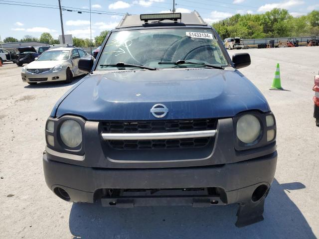 5N1ED28T33C688627 - 2003 NISSAN XTERRA XE BLUE photo 5