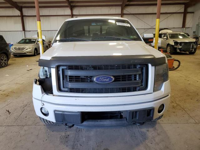 1FTFX1ET4DFA84728 - 2013 FORD F150 SUPER CAB WHITE photo 5