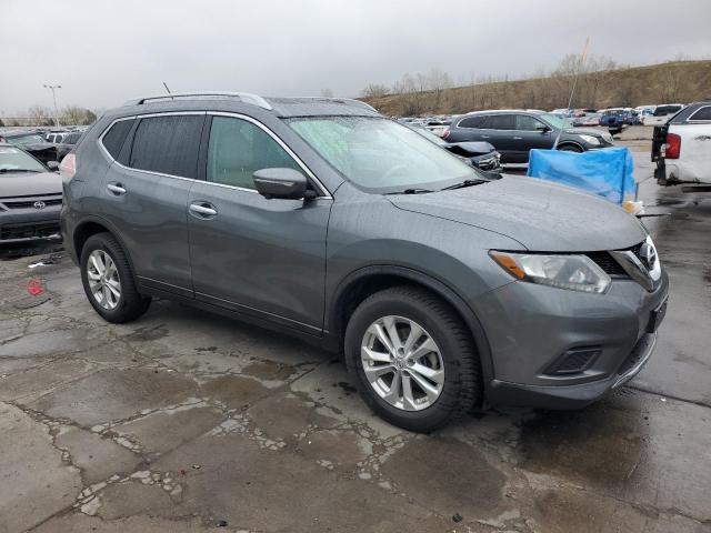 5N1AT2MV6FC800379 - 2015 NISSAN ROGUE S GRAY photo 4