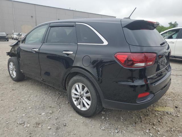 5XYPGDA32LG673977 - 2020 KIA SORENTO L BLACK photo 2