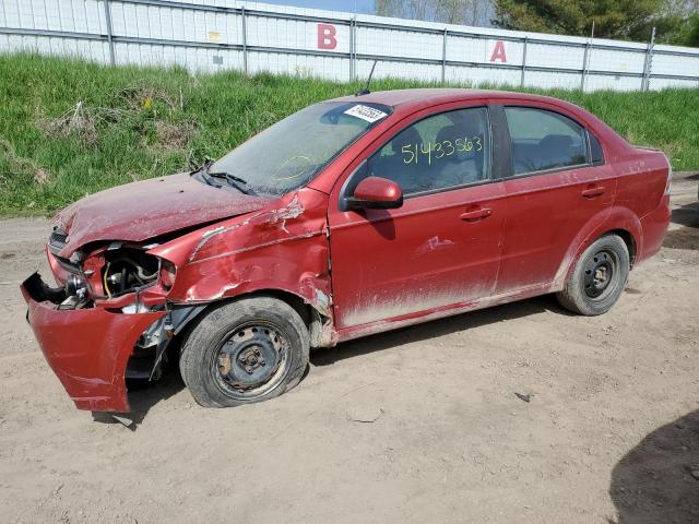 KL1TD5DE8AB096509 - 2010 CHEVROLET AVEO LS 红色 照片 1