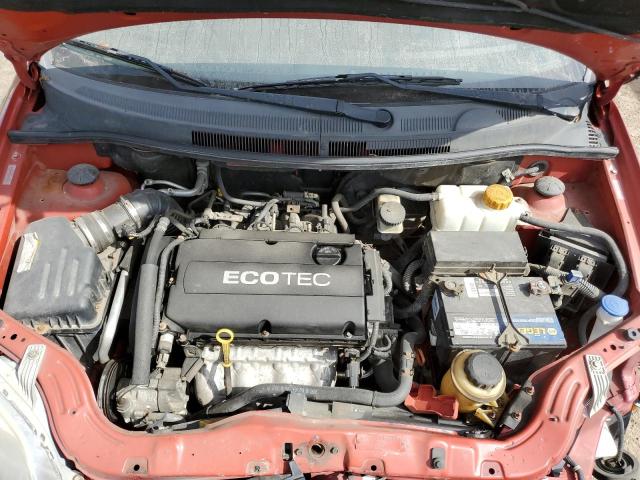 KL1TD5DE8AB096509 - 2010 CHEVROLET AVEO LS 红色 照片 11