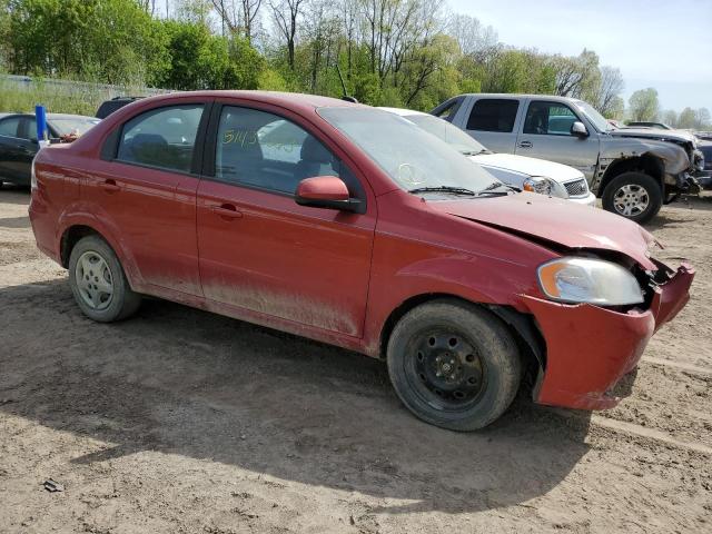 KL1TD5DE8AB096509 - 2010 CHEVROLET AVEO LS 红色 照片 4