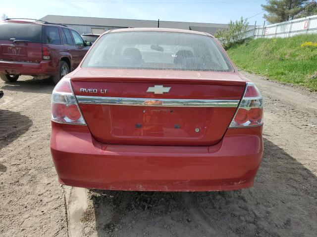 KL1TD5DE8AB096509 - 2010 CHEVROLET AVEO LS 红色 照片 6