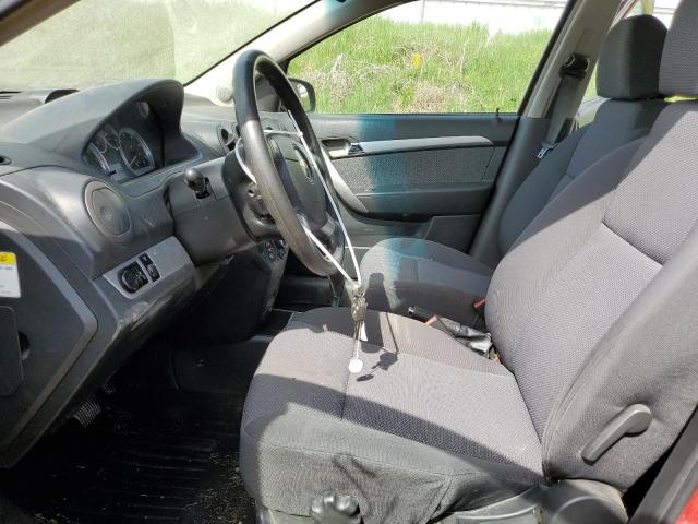 KL1TD5DE8AB096509 - 2010 CHEVROLET AVEO LS 红色 照片 7