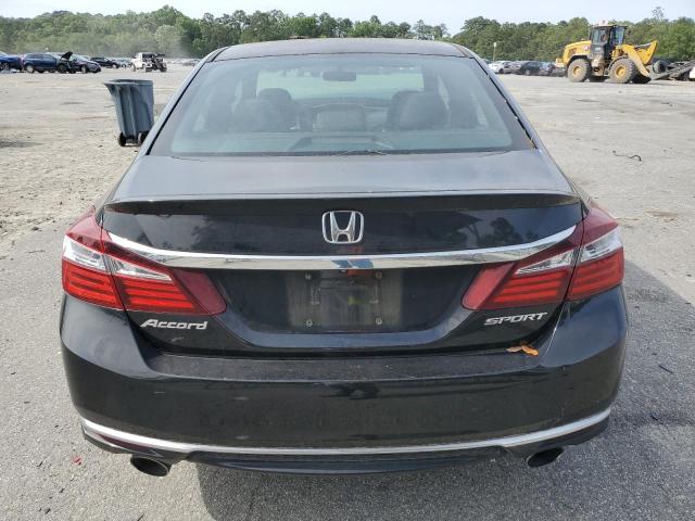 1HGCR2F59GA243670 - 2016 HONDA ACCORD SPORT BLACK photo 6