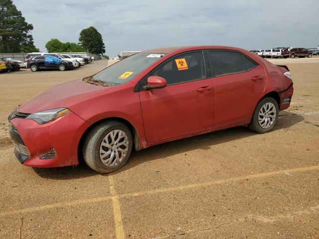 5YFBURHE0JP742892 - 2018 TOYOTA COROLLA L RED photo 1