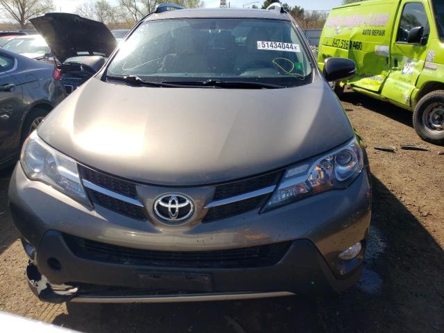 JTMDFREV7FD160242 - 2015 TOYOTA RAV4 LIMITED GRAY photo 5