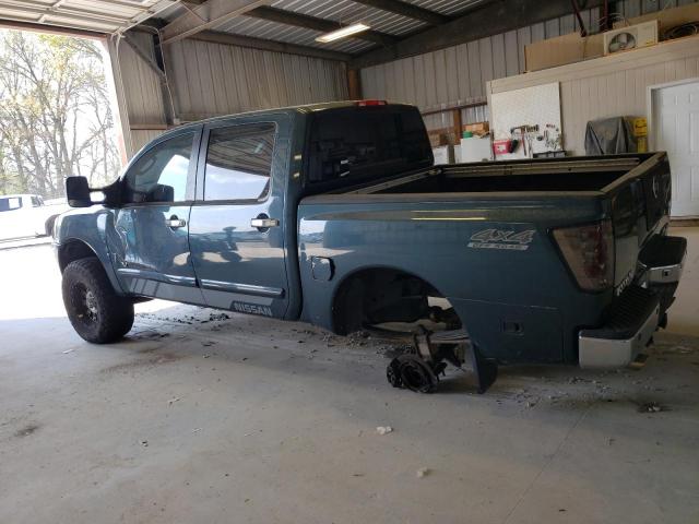 1N6AA07B06N576012 - 2006 NISSAN TITAN XE TEAL photo 2