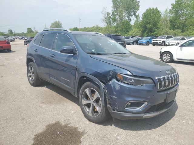 1C4PJMDX2LD568368 - 2020 JEEP CHEROKEE LIMITED BLUE photo 4