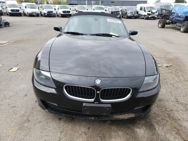 4USBU33547LW72300 - 2007 BMW Z4 3.0 BLACK photo 5