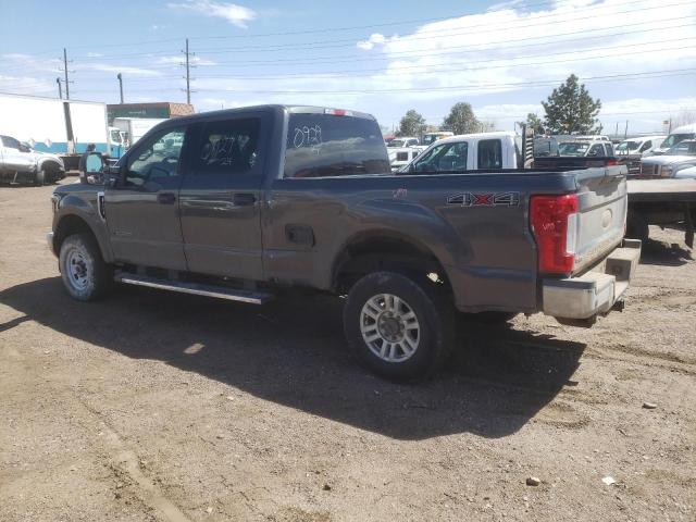 1FT7W2BT9KED52709 - 2019 FORD F250 SUPER DUTY GRAY photo 2